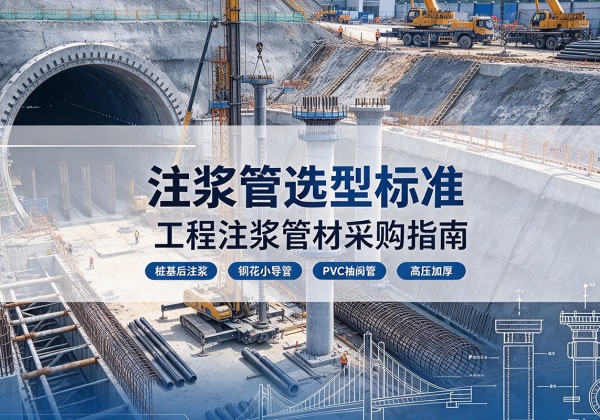 诸暨注浆管选型标准